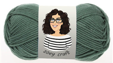 Green series 5ply 100% Acrylic Yarns, 1.75 Oz (50g) 115 meters/ 125 yards 5ply