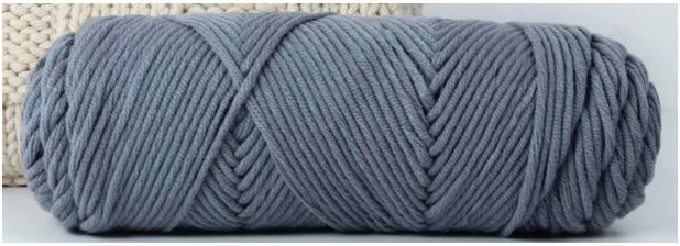 Gray series 8 Ply 100% Acrylic Yarns,3.5 oz/100 gm,120 yd/110 m, 8 PLY