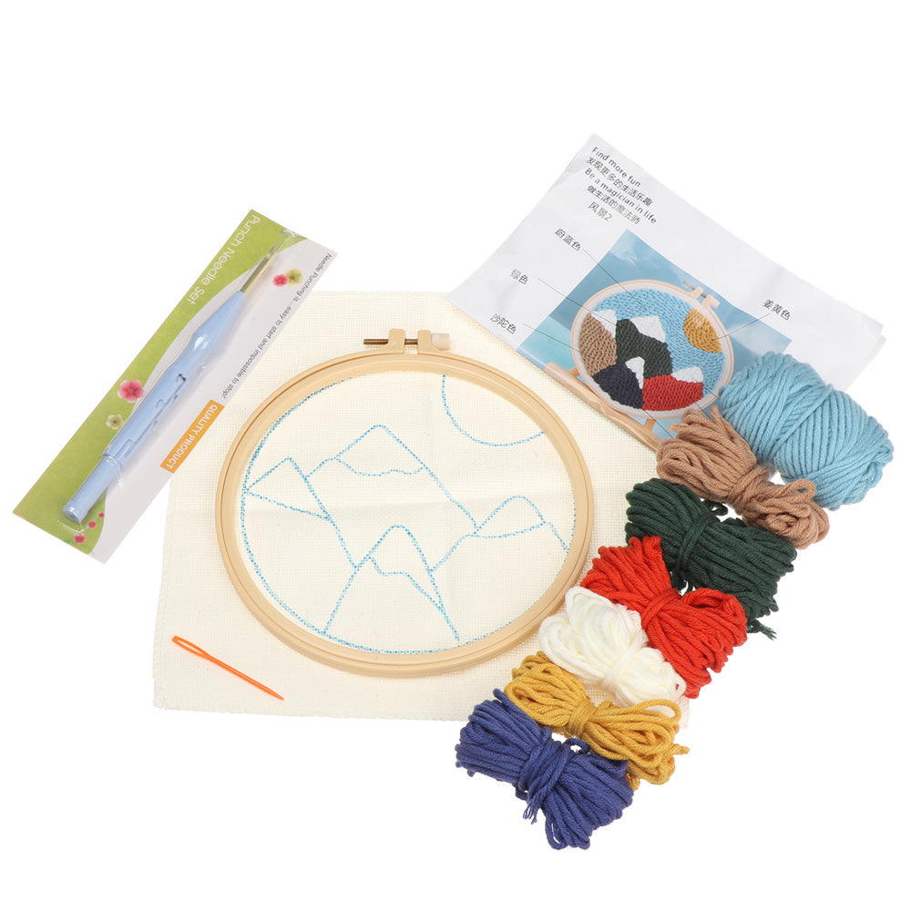 The Sky Punch Needle Kit for Starter – zoeycraft