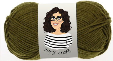 Green series 5ply 100% Acrylic Yarns, 1.75 Oz (50g) 115 meters/ 125 yards 5ply