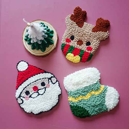 Christmas Coaster 3PC in 1 Set