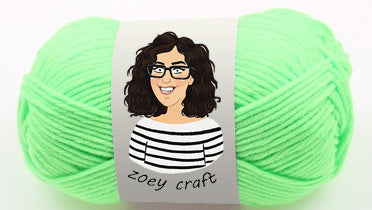 Green series 5ply 100% Acrylic Yarns, 1.75 Oz (50g) 115 meters/ 125 yards 5ply