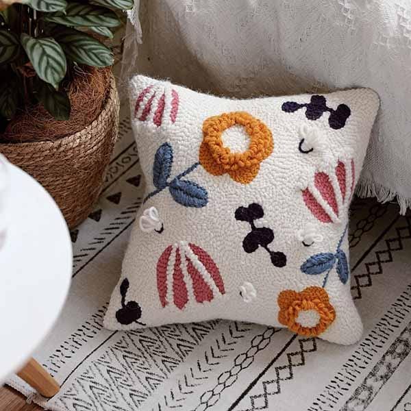 DIY Punch Needle Pillow Kit zoeycraft